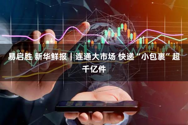 易启胜 新华鲜报｜连通大市场 快递“小包裹”超千亿件